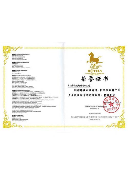 荣誉证书